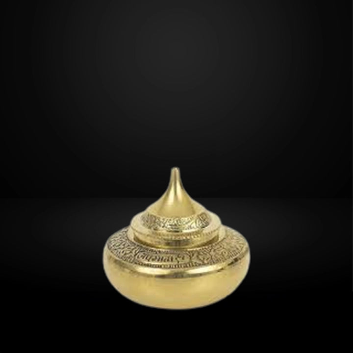 Brass Kumkum Pot | Sindoor Dibbi | Sindur Dani