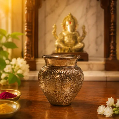 Copper Astalaxmi Chambu |Asthalakshmi Copper Chombhu
