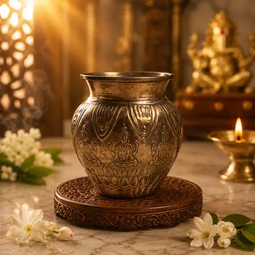 Copper Astalaxmi Chambu |Asthalakshmi Copper Chombhu