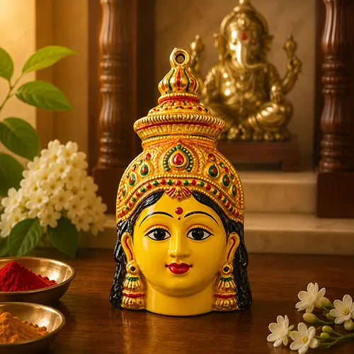 Varalakshmi Gowri Face Idol| Ammavari Roopu for Home and Pooja