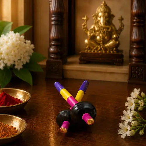 Jaganta Sticks| Brass Gong Bell Sticks| Pooja Ghanta Sticks