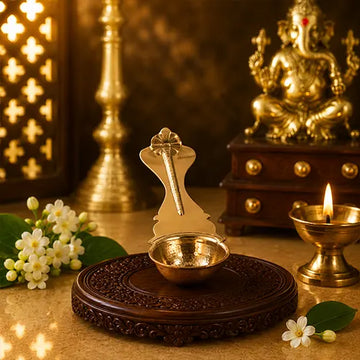 Copper Achmani Spoon| Uddharani for Pooja