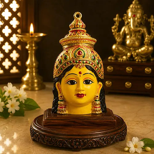Varalakshmi Gowri Face Idol| Ammavari Roopu for Home and Pooja