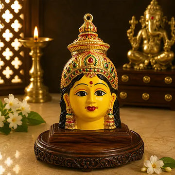 Varalakshmi Gowri Face Idol| Ammavari Roopu for Home and Pooja