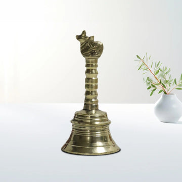 Brass Hanuman Garud Bell |Brass Lord Hanuman Temple Hand Bell