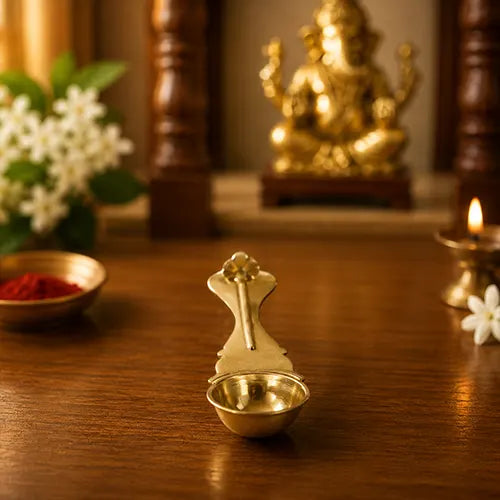 Copper Achmani Spoon| Uddharani for Pooja