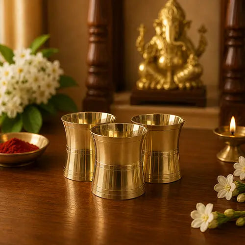 Panchapatra|Brass Panchapalli/ Panch Patra for Pooja/Worship