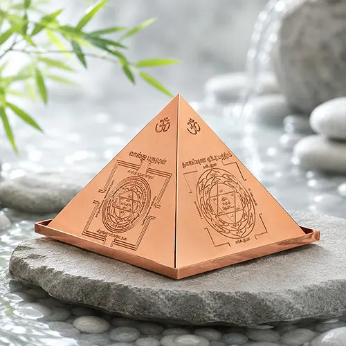 India Tamil Vastu Pyramid - Copper (medium size)