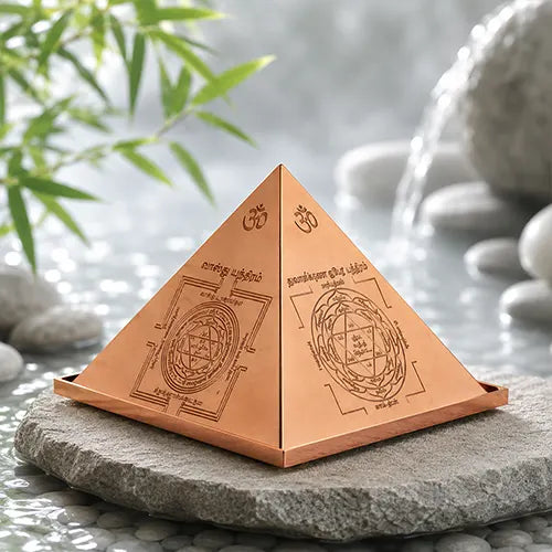 India Tamil Vastu Pyramid - Copper (small size)
