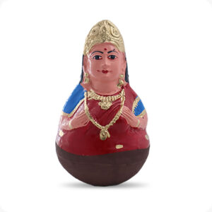Uruttu doll pair | Thalayatti bommai | Chettiar Pair - Image 6