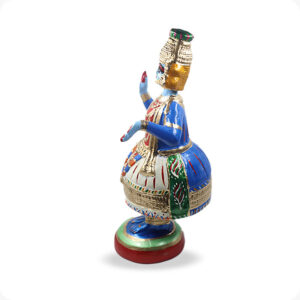 krishnar kathakali doll|Kathakali Bommai | Kathakalli Dancing Doll 13Inches - Image 5