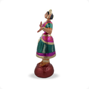 Tanjore Raja Rani set | Golu Bommai set| Navaratri Golu 9inch - Image 8