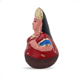 Uruttu doll pair | Thalayatti bommai | Chettiar Pair - Image 7