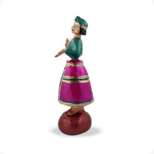 Tanjore Raja Rani set | Golu Bommai set| Navaratri Golu 9inch - Image 4