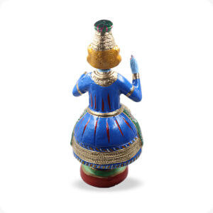 krishnar kathakali doll|Kathakali Bommai | Kathakalli Dancing Doll 13Inches - Image 4
