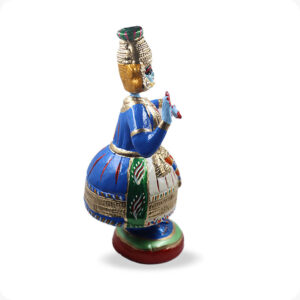 krishnar kathakali doll|Kathakali Bommai | Kathakalli Dancing Doll 13Inches - Image 3