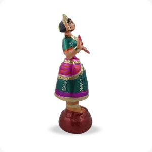 Tanjore Raja Rani set | Golu Bommai set| Navaratri Golu 9inch - Image 6