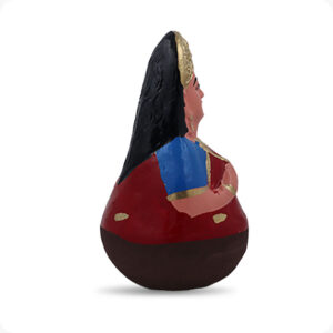 Uruttu doll pair | Thalayatti bommai | Chettiar Pair - Image 9
