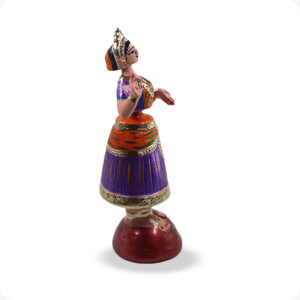 Thanjavur Dancing Doll Raja Rani| Tanjore Raja Rani Doll set 15Inches | Golu bommai set - Image 5