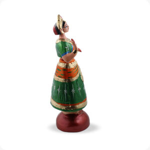 Thanjavur Dancing Doll Raja Rani set | Tanjore Dancing doll pair 13inches - Image 5