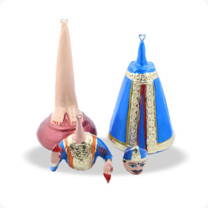 Dancing Raja doll | Thanjavur Raja bommai 15 inches - Image 2