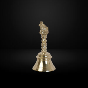 Brass Pooja Hand Bell |Poojabell Nandi